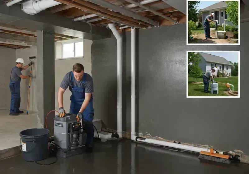 Basement Waterproofing and Flood Prevention process in Pana, IL